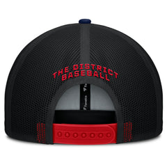 Washington Nationals Fanatics Cutoff Adjustable Trucker Hat - Red/Navy - Fanatics on Sale