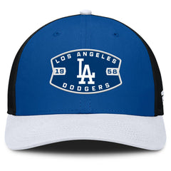 Los Angeles Dodgers Fanatics Cutoff Adjustable Trucker Hat - Royal/White - Fanatics Lifestyle
