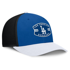 Los Angeles Dodgers Fanatics Cutoff Adjustable Trucker Hat - Royal/White - Fanatics Lifestyle