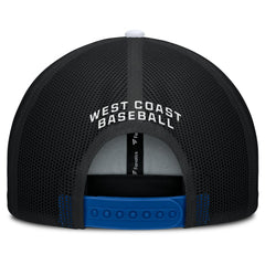 Los Angeles Dodgers Fanatics Cutoff Adjustable Trucker Hat - Royal/White - Fanatics Lifestyle