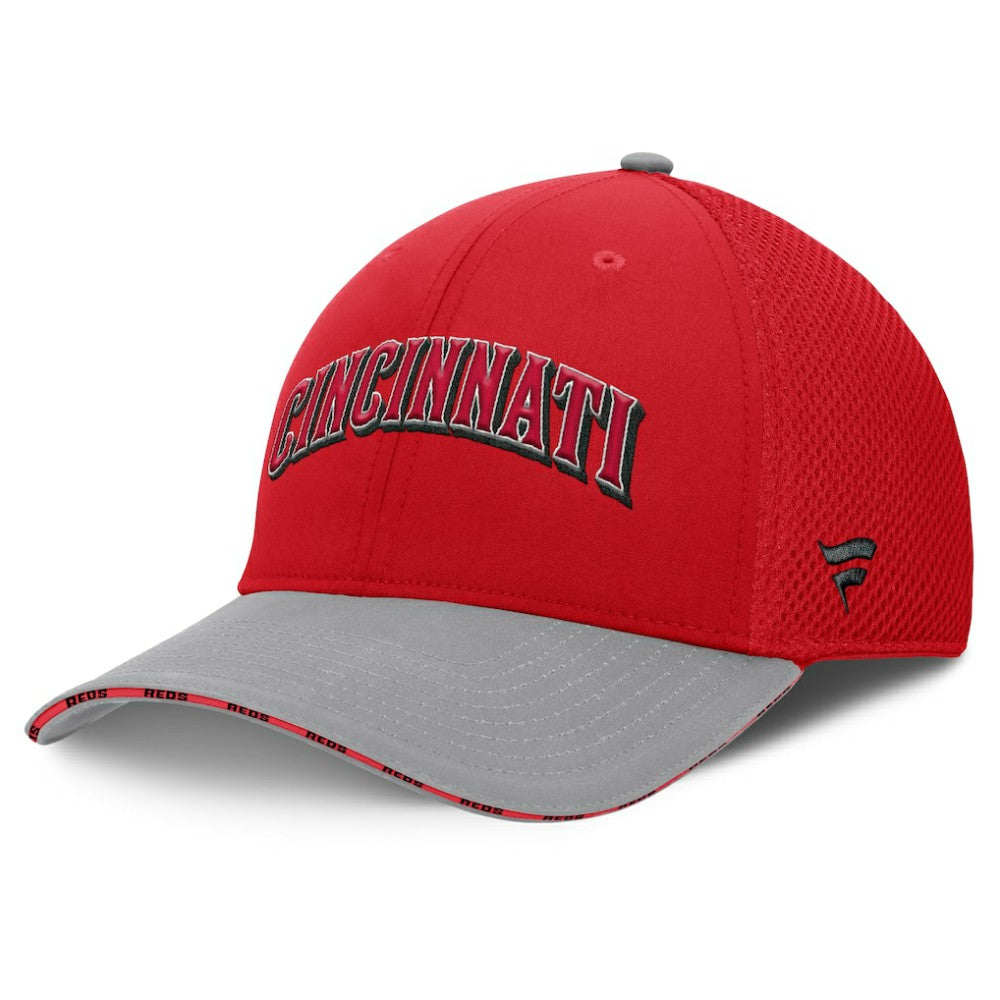 Cincinnati Reds Fanatics Pennant Flex Hat - Red/Gray - Fanatics Discount