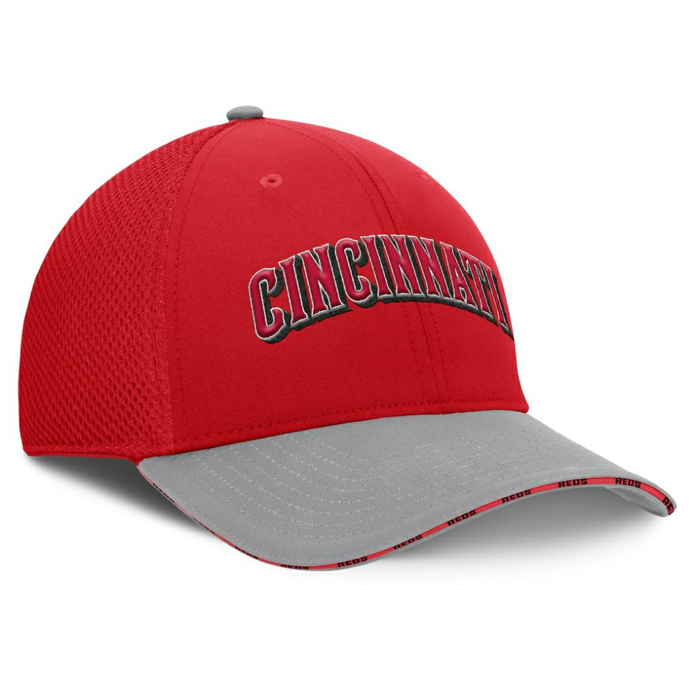 Cincinnati Reds Fanatics Pennant Flex Hat - Red/Gray - Fanatics Discount