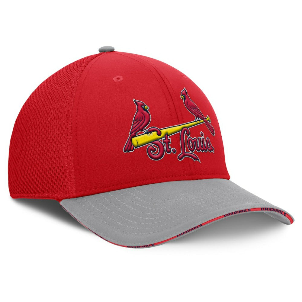 St. Louis Cardinals Fanatics Pennant Flex Hat - Red/Gray - Fanatics Lifestyle