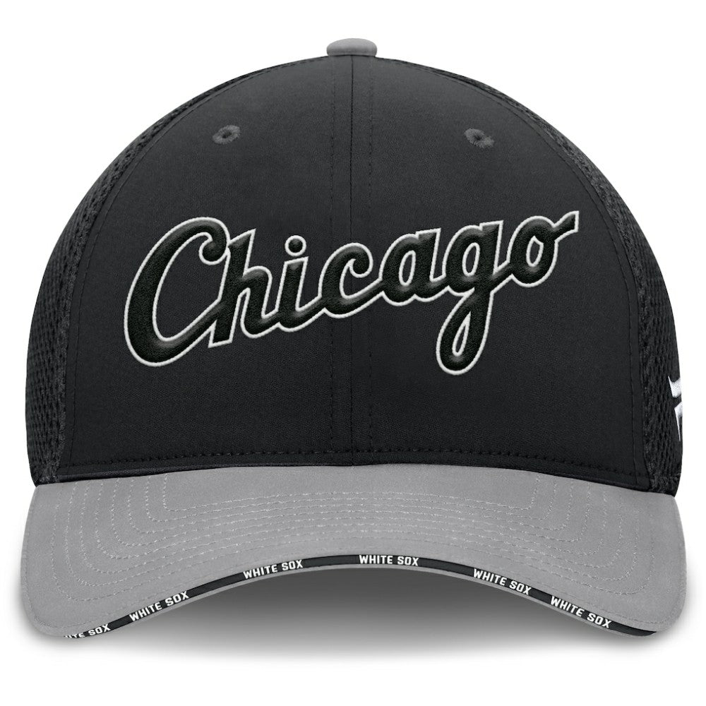 Chicago White Sox Fanatics Pennant Flex Hat - Black/Gray - Fanatics Discount