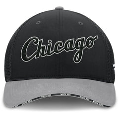 Chicago White Sox Fanatics Pennant Flex Hat - Black/Gray - Fanatics Discount