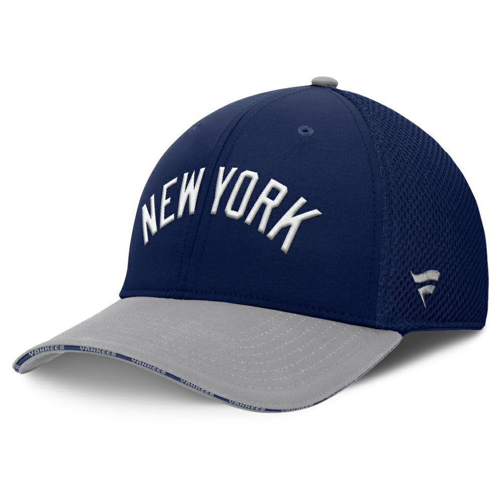New York Yankees Fanatics Pennant Flex Hat - Navy/Gray - Fanatics on Sale