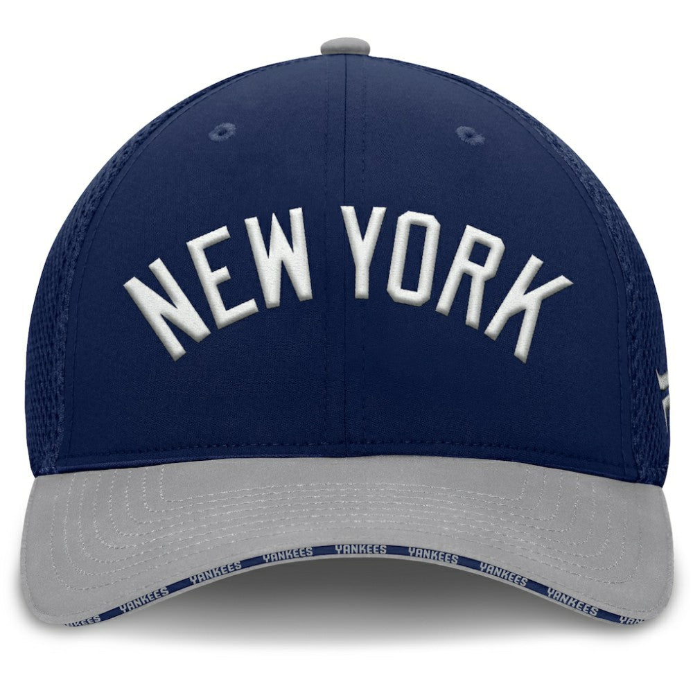 New York Yankees Fanatics Pennant Flex Hat - Navy/Gray - Fanatics on Sale