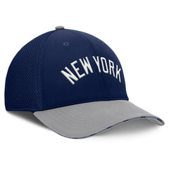 New York Yankees Fanatics Pennant Flex Hat - Navy/Gray - Fanatics on Sale