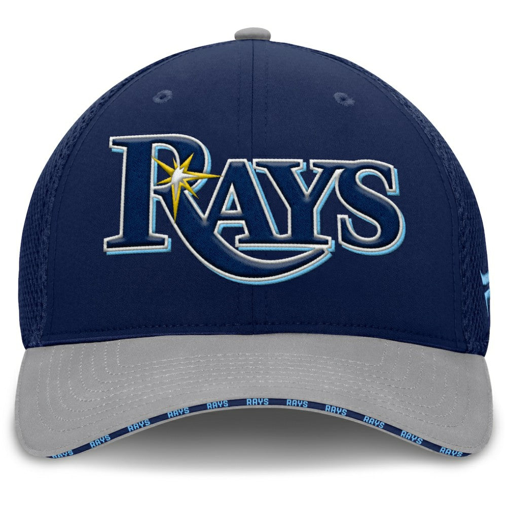 Tampa Bay Rays Fanatics Pennant Flex Hat - Navy/Gray - Fanatics on Sale