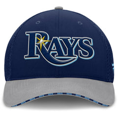 Tampa Bay Rays Fanatics Pennant Flex Hat - Navy/Gray - Fanatics on Sale