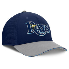 Tampa Bay Rays Fanatics Pennant Flex Hat - Navy/Gray - Fanatics on Sale