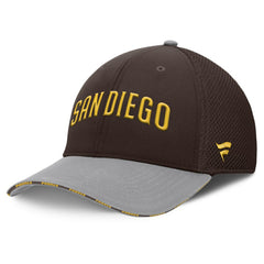 San Diego Padres Fanatics Pennant Flex Hat - Brown/Gray - Fanatics on Sale