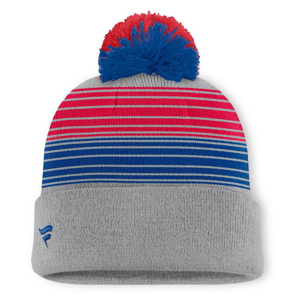 Philadelphia Phillies Fanatics Balk Cuffed Knit Hat with Pom - Gray - Fanatics on Sale