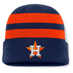 Houston Astros Fanatics Baseline Cuffed Knit Hat - Navy - Fanatics Sale