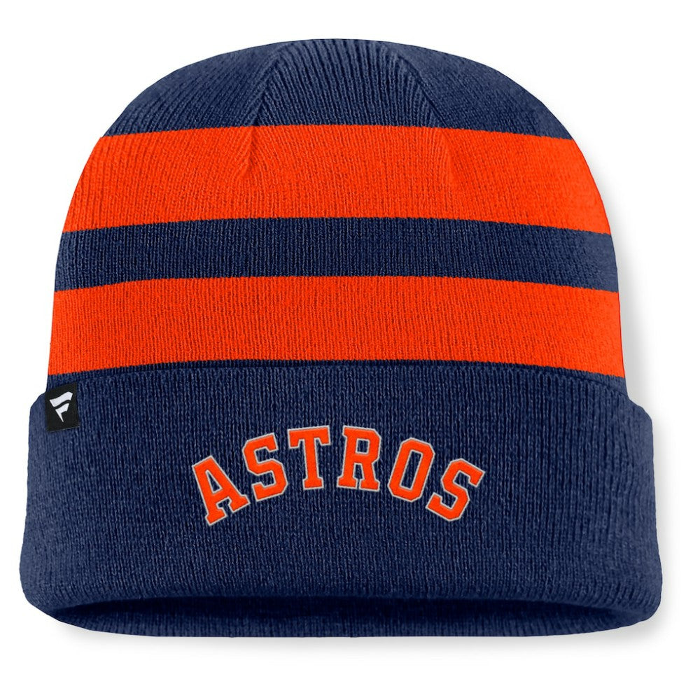 Houston Astros Fanatics Baseline Cuffed Knit Hat - Navy - Fanatics Sale
