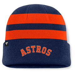 Houston Astros Fanatics Baseline Cuffed Knit Hat - Navy - Fanatics Sale