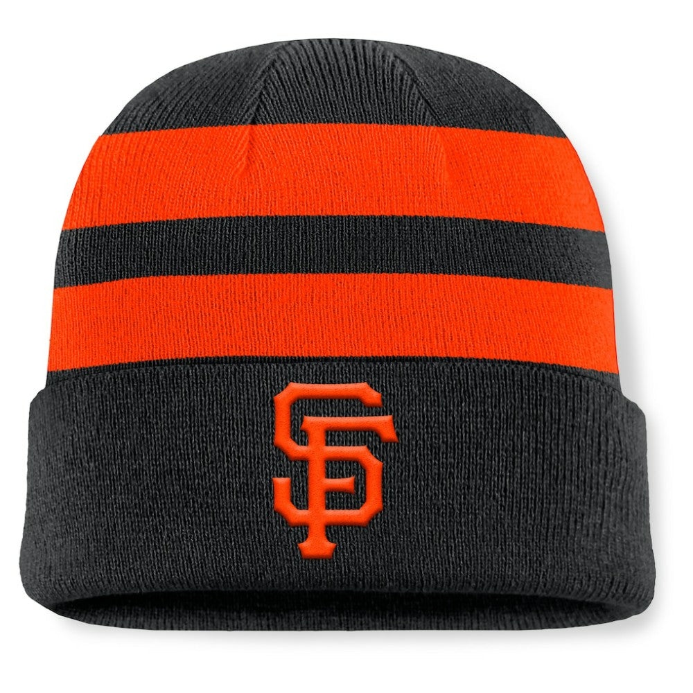 San Francisco Giants Fanatics Baseline Cuffed Knit Hat - Black - Fanatics on Sale