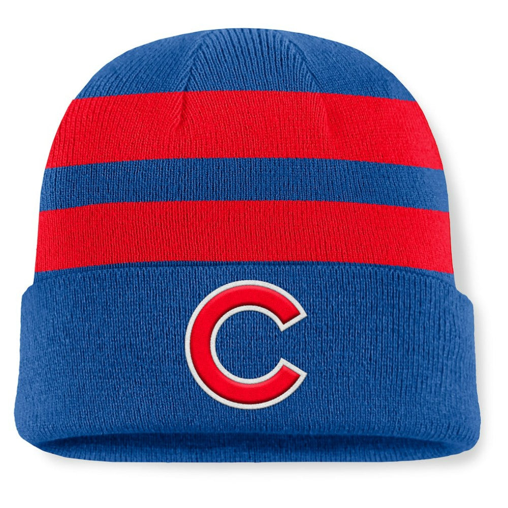 Chicago Cubs Fanatics Baseline Cuffed Knit Hat - Royal - Fanatics Discount