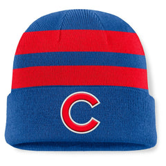Chicago Cubs Fanatics Baseline Cuffed Knit Hat - Royal - Fanatics Discount