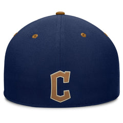 Cleveland Guardians Fanatics Splinter Fitted Hat - Navy/Tan - Fanatics Discount