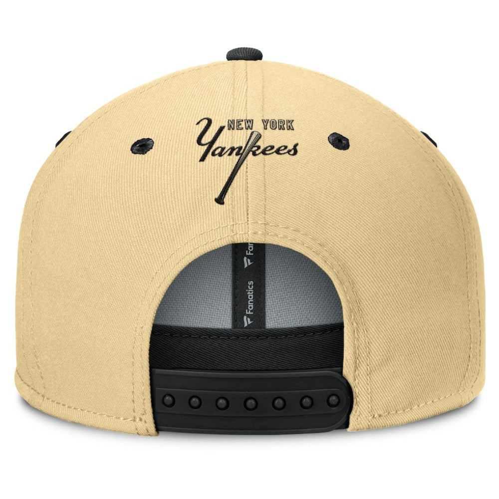 New York Yankees Fanatics Duel Adjustable Hat - Khaki - Fanatics Discount