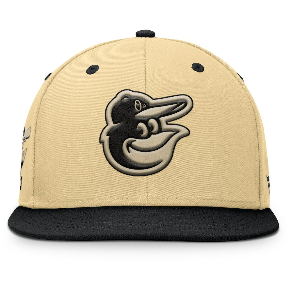 Baltimore Orioles Fanatics Duel Adjustable Hat - Khaki - Fanatics Online