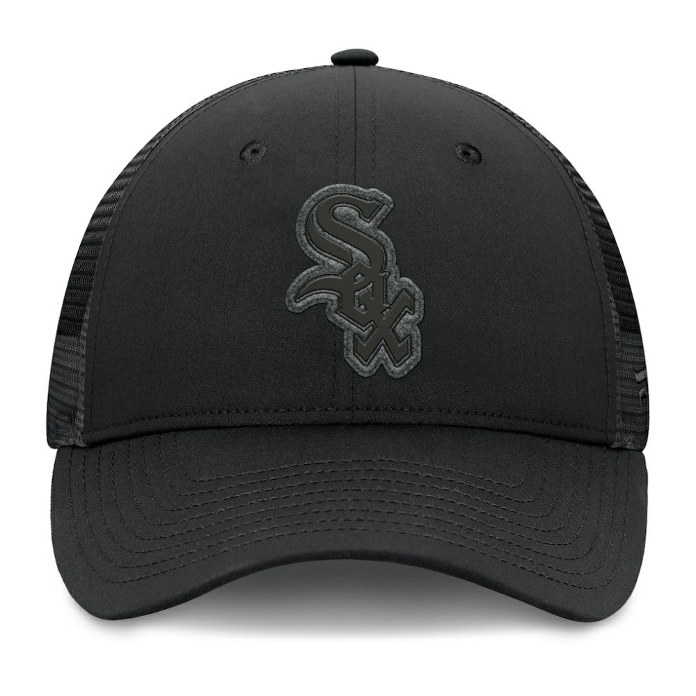 Chicago White Sox Fanatics Launch Adjustable Trucker Hat - Black - Fanatics on Sale