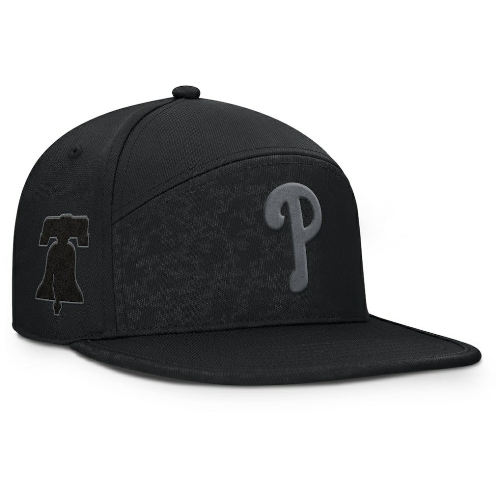 Philadelphia Phillies Fanatics Platoon Adjustable Hat - Black - Fanatics on Sale