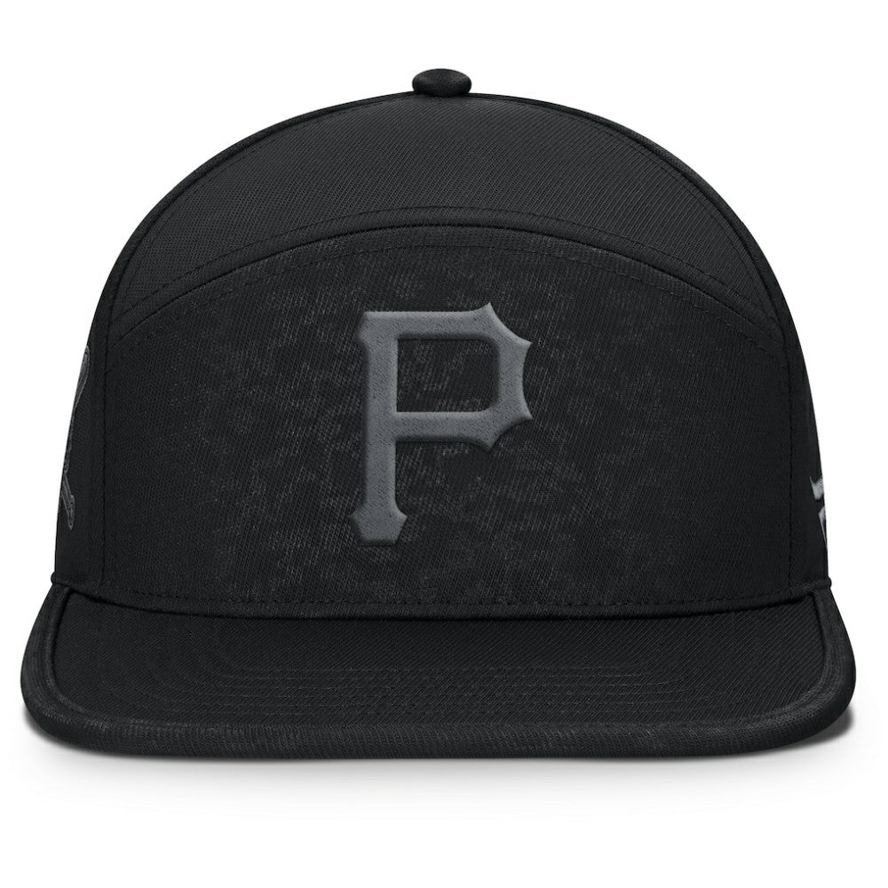 Pittsburgh Pirates Fanatics Platoon Snapback Hat - Black - Fanatics Online