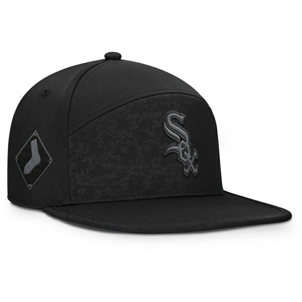 Chicago White Sox Fanatics Platoon Snapback Hat - Black - Fanatics on Sale