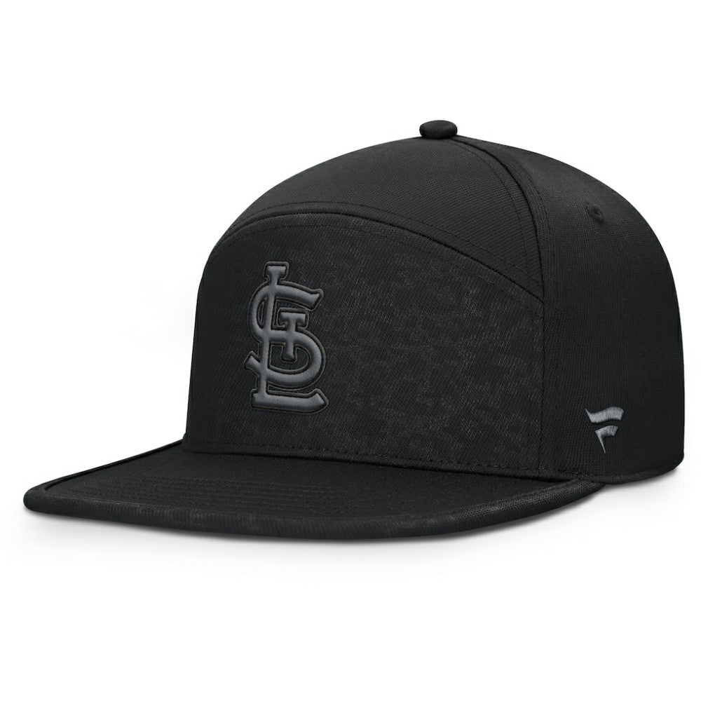 St. Louis Cardinals Fanatics Platoon Snapback Hat - Black - Fanatics Online