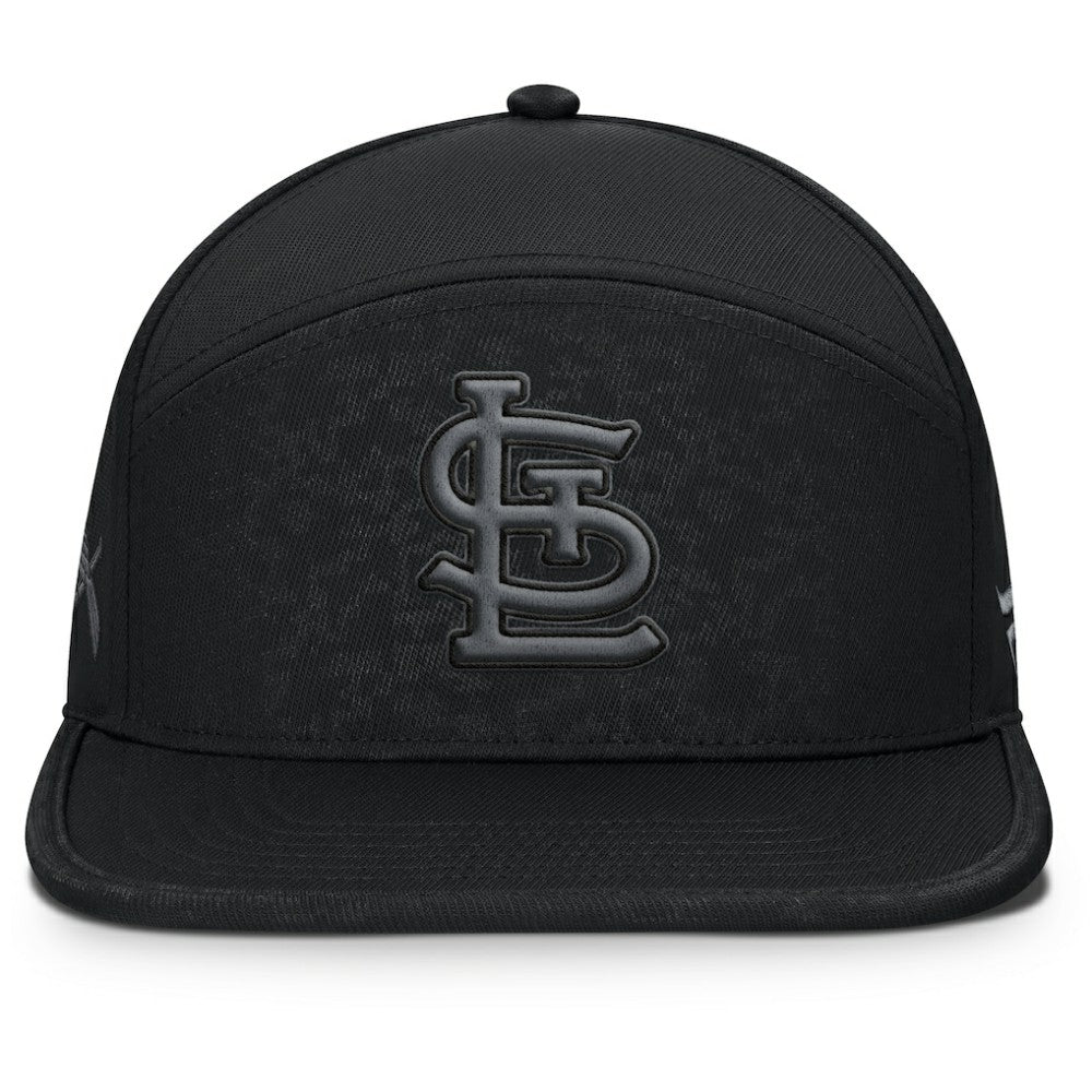 St. Louis Cardinals Fanatics Platoon Snapback Hat - Black - Fanatics Online