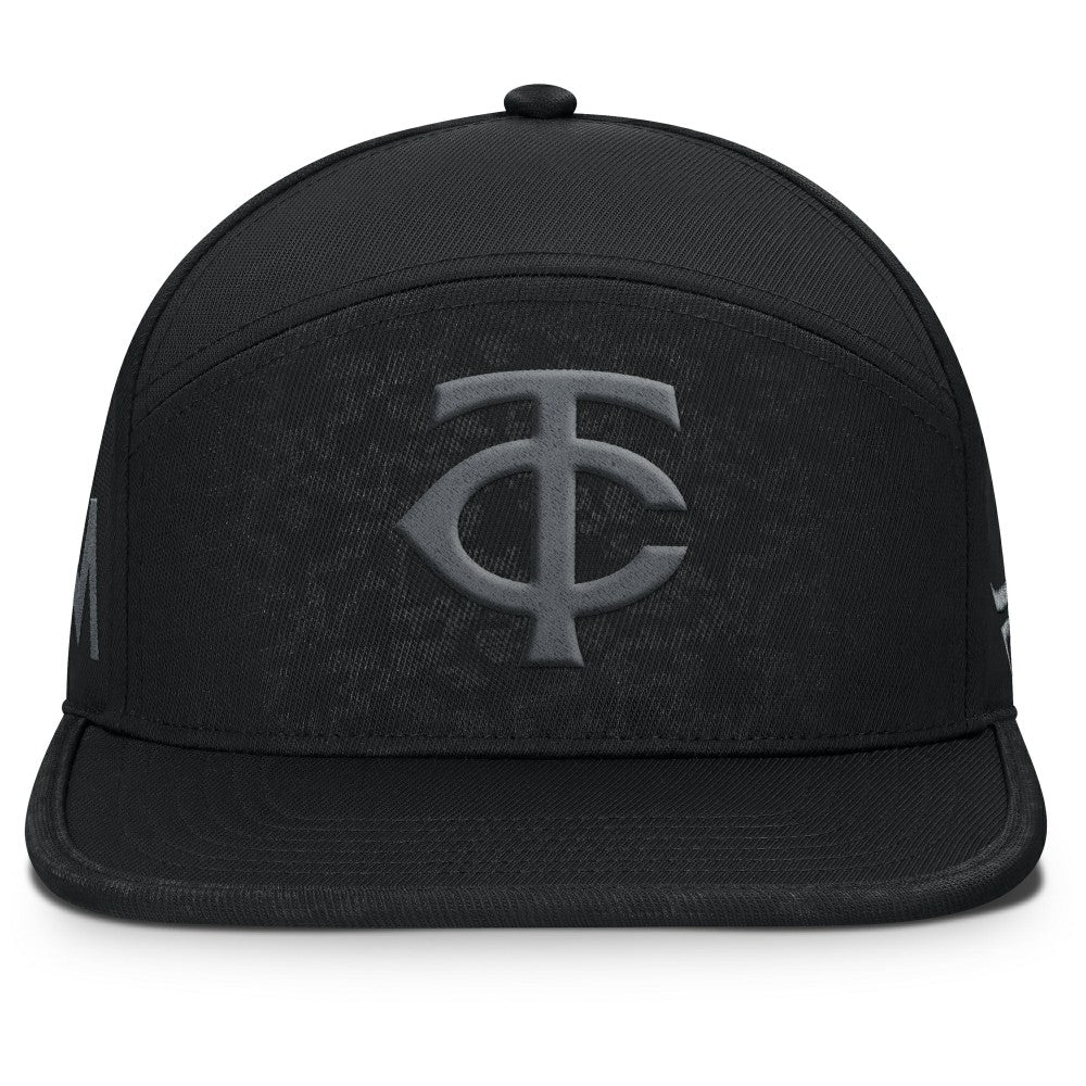 Minnesota Twins Fanatics Platoon Adjustable Hat - Black - Fanatics Sale