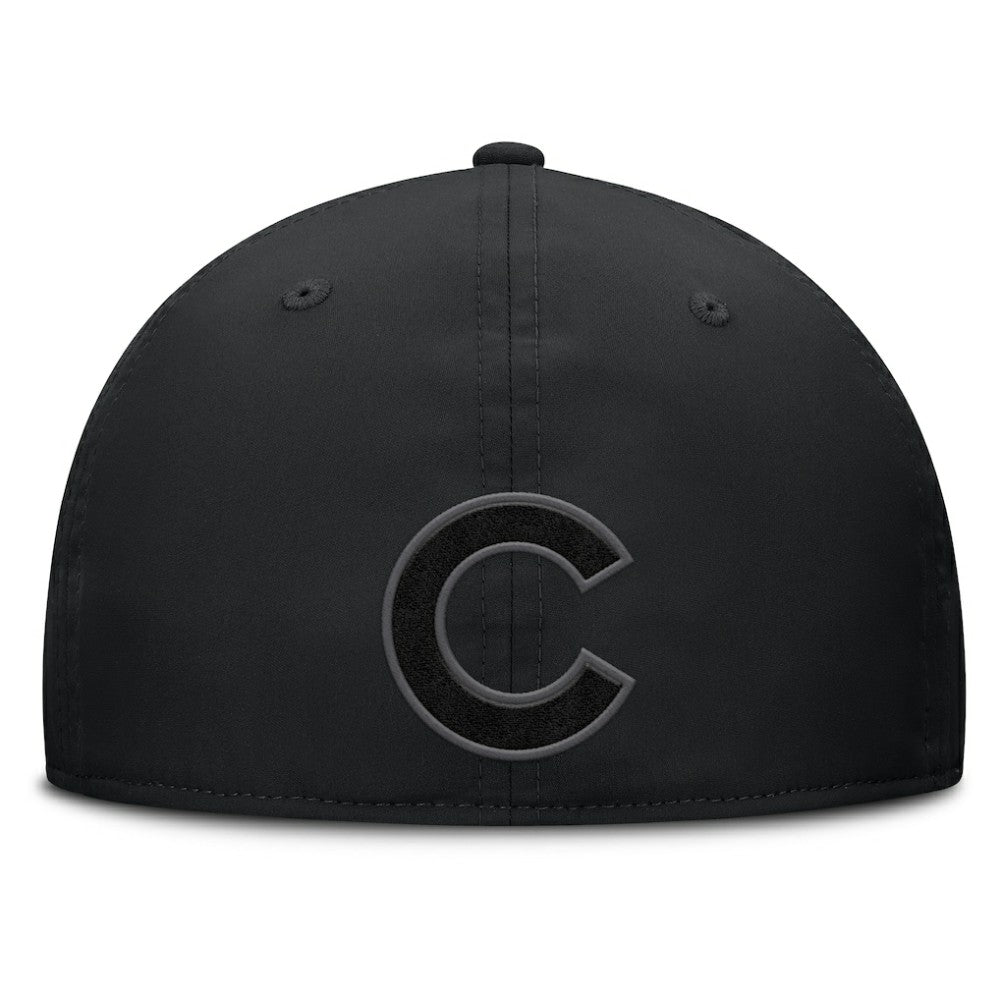 Chicago Cubs Fanatics Overpower Flex Hat - Black - Fanatics Online
