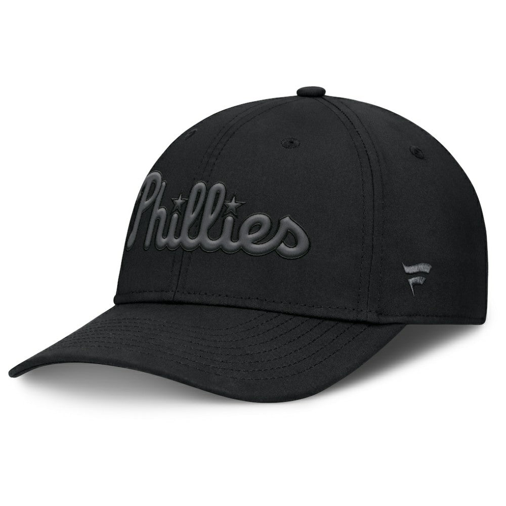 Philadelphia Phillies Fanatics Overpower Flex Hat - Black - Fanatics Lifestyle