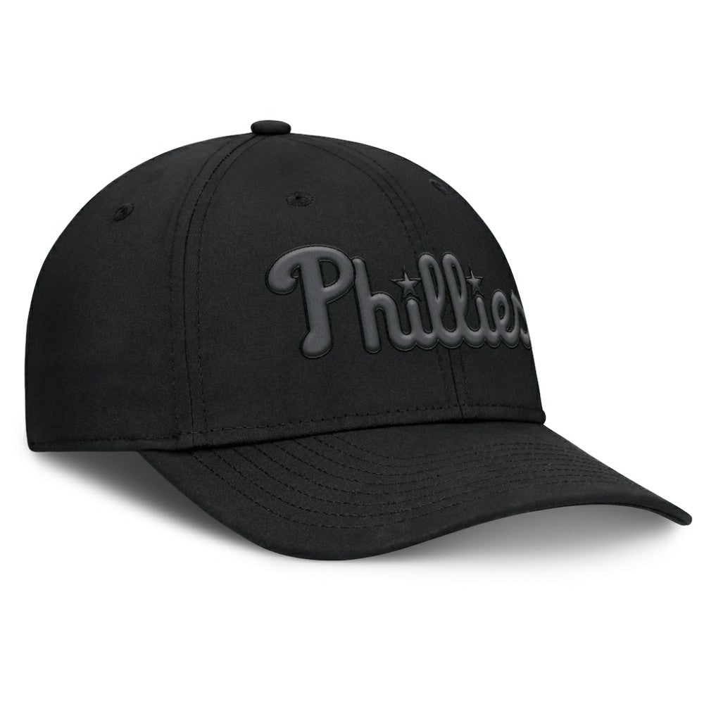 Philadelphia Phillies Fanatics Overpower Flex Hat - Black - Fanatics Lifestyle