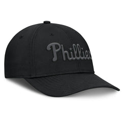 Philadelphia Phillies Fanatics Overpower Flex Hat - Black - Fanatics Lifestyle
