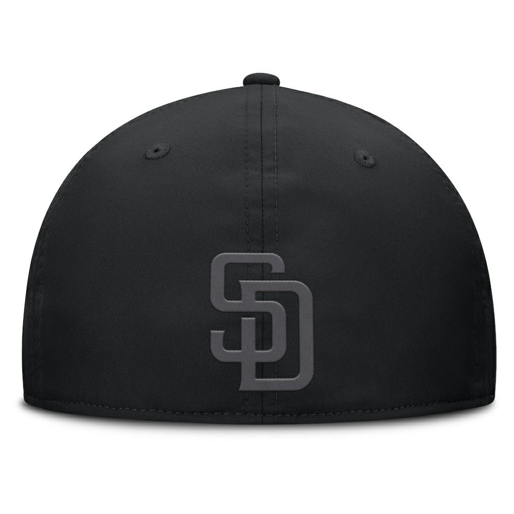 San Diego Padres Fanatics Overpower Flex Hat - Black - Fanatics on Sale