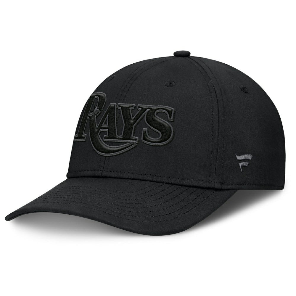 Tampa Bay Rays Fanatics Overpower Flex Hat - Black - Fanatics Lifestyle