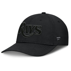 Tampa Bay Rays Fanatics Overpower Flex Hat - Black - Fanatics Lifestyle