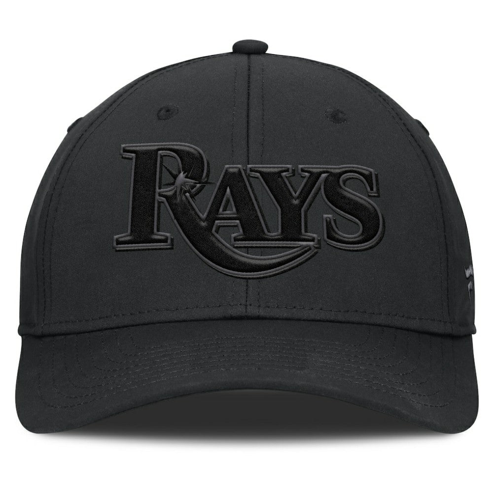 Tampa Bay Rays Fanatics Overpower Flex Hat - Black - Fanatics Lifestyle