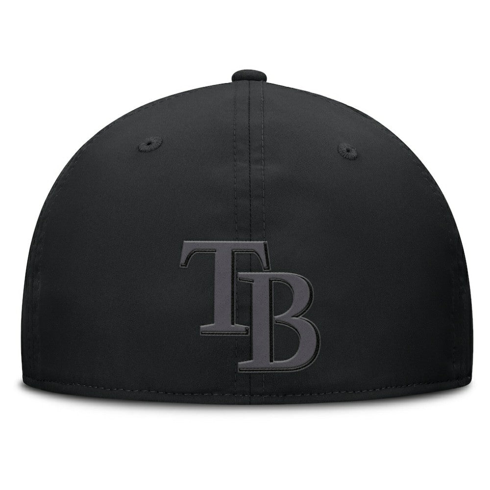 Tampa Bay Rays Fanatics Overpower Flex Hat - Black - Fanatics Lifestyle