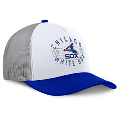 Chicago White Sox Fanatics Designated A-Frame Foam Front Trucker Adjustable Hat - White/Blue - Fanatics Online
