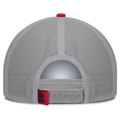 St. Louis Cardinals Fanatics Designated A-Frame Foam Front Trucker Adjustable Hat - White/Red - Fanatics Sale