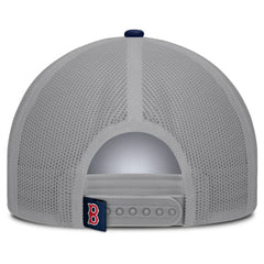 Boston Red Sox Fanatics Designated A-Frame Foam Front Trucker Adjustable Hat - White/Navy - Fanatics Sale