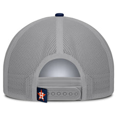Houston Astros Fanatics Designated A-Frame Foam Front Trucker Adjustable Hat - White/Navy - Fanatics on Sale