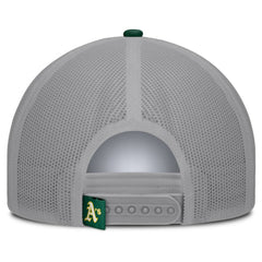 Athletics Fanatics Designated A-Frame Foam Front Trucker Adjustable Hat - White/Green - Fanatics on Sale