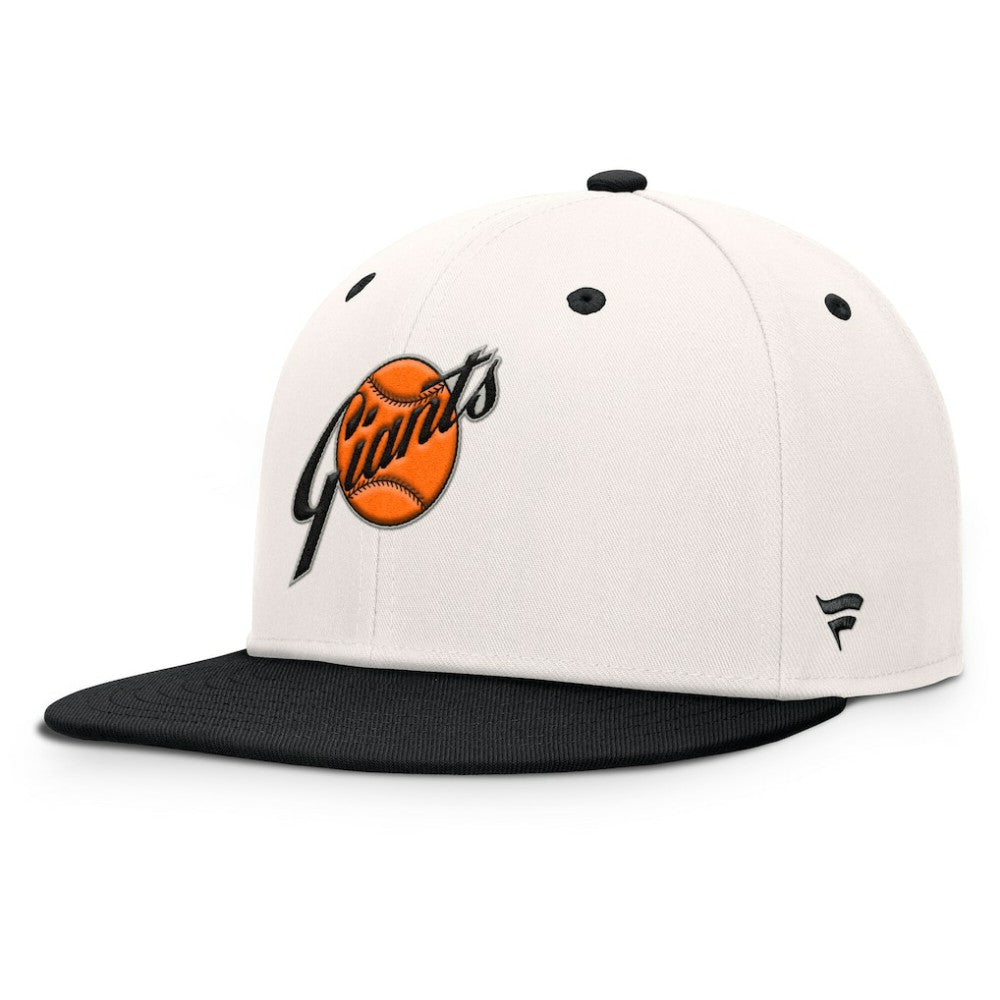 San Francisco Giants Fanatics Unit Fitted Hat - Cream/Black - Fanatics on Sale