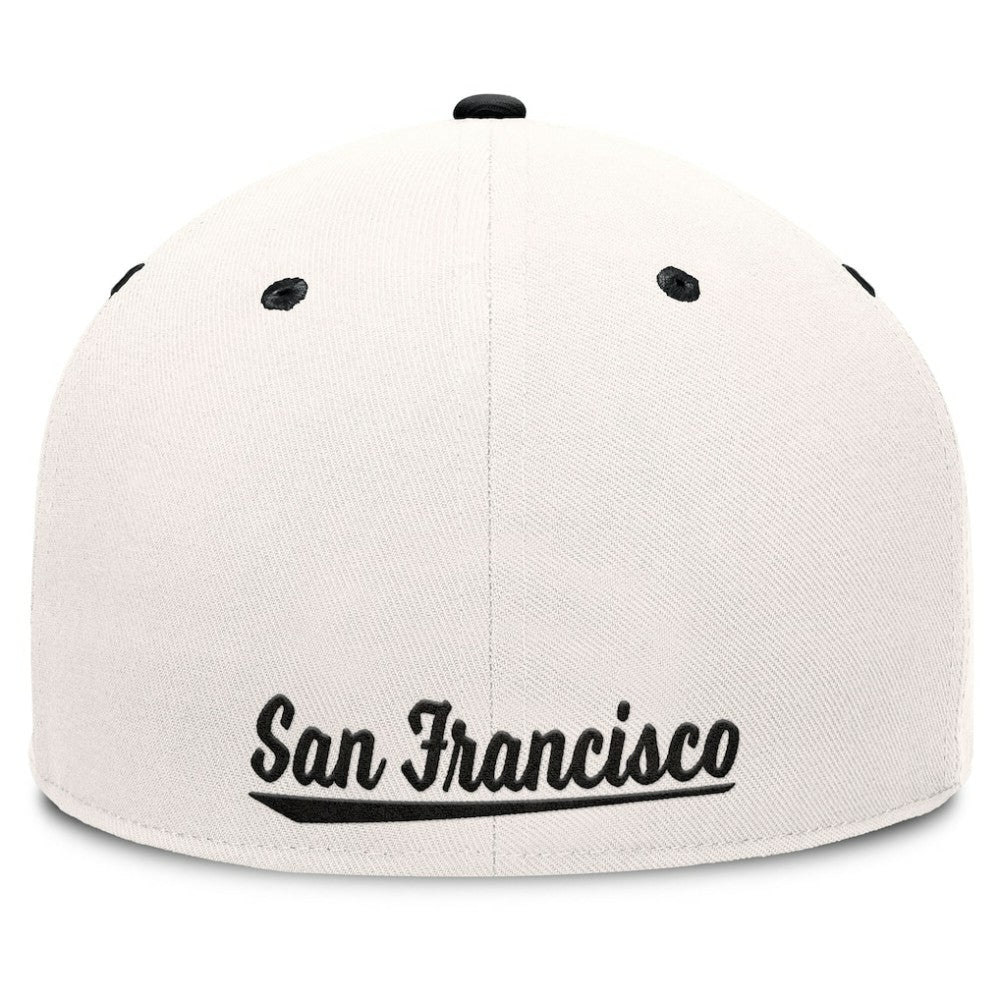 San Francisco Giants Fanatics Unit Fitted Hat - Cream/Black - Fanatics on Sale