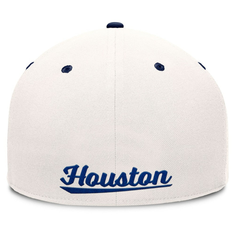 Houston Astros Fanatics Unit Fitted Hat - Cream/Navy - Fanatics on Sale